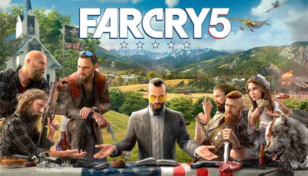 《孤岛惊魂5（Far Cry 5）》黄金版 v1.011 官方中文+全DLC+集成高清材质包+原声原画集 免安装硬盘版